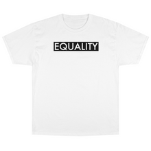 Load image into Gallery viewer, Rainbow Reflective Equality Box Logo Shirt