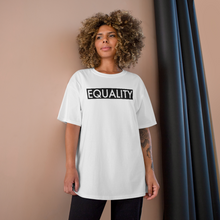 Load image into Gallery viewer, Rainbow Reflective Equality Box Logo Shirt
