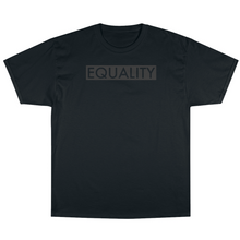 Load image into Gallery viewer, Rainbow Reflective Equality Box Logo Shirt