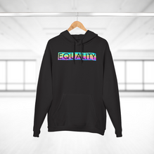Load image into Gallery viewer, Rainbow Reflective Equality Box Logo Sweatshirt