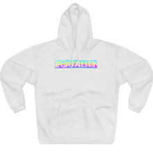 Load image into Gallery viewer, Rainbow Reflective Equality Box Logo Sweatshirt