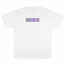 Load image into Gallery viewer, GOAT FAM Logo Box Rainbow Reflective Shirt